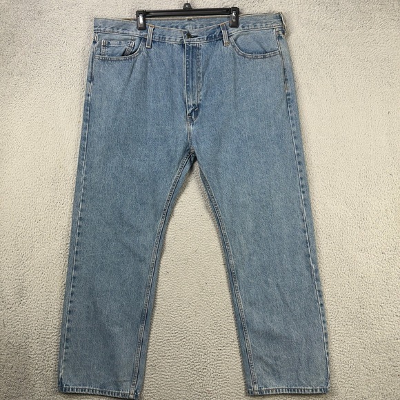 Levis 511 Mens Straight Leg Jeans 44X30 Blue 5 Pocket Red Tag Denim Cotton NEW